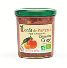 CONFITURE DE CLÉMENTINE CORSE - Confit de Provence à 3,60 € dans le catalogue Naturalia