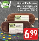 Hirschgulasch in Bratensauce Angebote von EDEKA Küche bei EDEKA Mülheim für 6,99 €