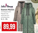 Damen-Mantel Angebote von Julia Brown by Stolz bei Kaufhaus Stolz Rostock für 89,99 €