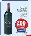 Bordeaux Rouge von Mouton Cadet für 10,99 € bei EDEKA im Angebot Bordeaux Rouge von Mouton Cadet im aktuellen EDEKA Prospekt