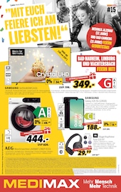 Fernseher im MEDIMAX Prospekt in Limburg Aktueller MEDIMAX Prospekt mit Fernseher, "MIT EUCH FEIERE ICH AM LIEBSTEN!", Seite 1