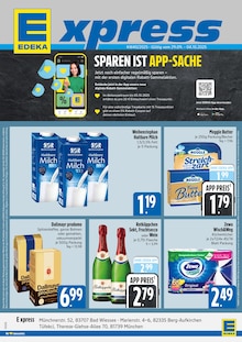 Aktueller E xpress Prospekt "SPAREN IST APP SACHE" Seite 1 von 4 Seiten für Berg
