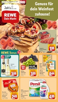 Aktueller REWE Prospekt "Dein Markt" Aktueller REWE Prospekt