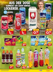 Energydrink im Netto Marken-Discount Prospekt "Aktuelle Angebote" mit 45 Seiten (Aalen)