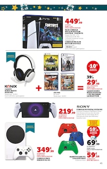 Promotion Console Xbox dans le prospectus Hyper U, valable du 12/11/2025 au 30/11/2025 Promo Console Xbox dans le catalogue Hyper U du moment à la page 45