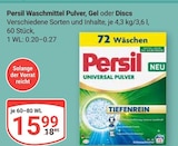 Waschmittel Pulver Angebote von Persil bei GLOBUS Neustadt für 15,99 €