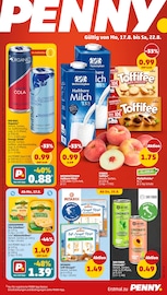Penny Discounter Prospekt der aktuellen Woche mit 38 Seiten, gültig von 17.08.2026 bis 22.08.2026, in Möllenhagen und Umgebung Aktueller Penny Discounter Prospekt in Möllenhagen und Umgebung, "Wer günstig will, muss Penny." mit 38 Seiten, 17.08.2026 - 22.08.2026