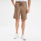 Bermuda droit effet reliéfé taupe homme - LIBERTO en promo chez La Halle Bermuda droit effet reliéfé taupe homme - LIBERTO dans le catalogue La Halle