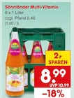 Multi-Vitamin im Angebot bei Netto Marken-Discount in Ulm Multi-Vitamin Angebote von Sönnländer bei Netto Marken-Discount Ulm für 8,99 €