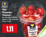Mini-Pflaumen-Tomaten im Angebot bei EDEKA in Soest Mini-Pflaumen-Tomaten Angebote von BOKA bei EDEKA Soest für 1,11 €