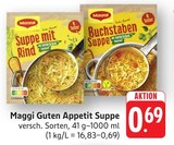 Suppe mit Rind im Angebot bei E center in Schwäbisch Gmünd Suppe mit Rind Angebote von Maggi bei E center Schwäbisch Gmünd für 0,69 €