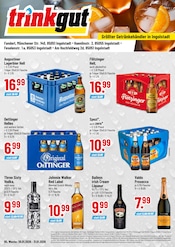 Trinkgut Getränkemärkte Prospekt der aktuellen Woche mit 4 Seiten, gültig von 26.01.2026 bis 31.01.2026, in Vohburg und Umgebung Aktueller Trinkgut Getränkemärkte Prospekt in Vohburg und Umgebung, "Aktuelle Angebote" mit 4 Seiten, 26.01.2026 - 31.01.2026
