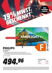 Aktueller MediaMarkt Saturn Prospekt mit Fernseher, "19% MWST. GESCHENKT", Seite 7