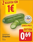 Minigurken für 0,69 € bei E center im Angebot Minigurken im aktuellen E center Prospekt