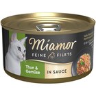 Miamor Feine Filets Thunfisch + Gemüse in Sauce 85 g im Angebot bei Zookauf in Monheim Miamor Feine Filets Thunfisch + Gemüse in Sauce 85 g Angebote von Miamor bei Zookauf Monheim für 0,99 €
