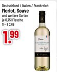 Merlot oder Soave bei Trinkgut im Füssen Prospekt für 1,99 €