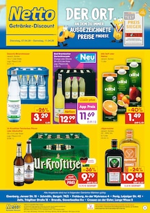 Aktueller Netto Marken-Discount Prospekt (Elsteraue, 2 Seiten zum blättern Netto Marken-Discount Prospekt DER ORT, AN DEM DU IMMER AUSGEZEICHNETE PREISE FINDEST. mit 2 Seiten