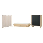 Schlafzimmermöbel 3er-Set Kiefer/Katorp beige Angebote von GLAMBERGET bei IKEA Seevetal für 677,99 €