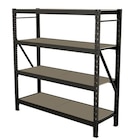 Étagère garage bois /métal 4 tablettes - H.183,2 x l.180 x P.60 cm - Cooke and Lewis en promo à 199,00 € chez Brico Dépôt Étagère garage bois /métal 4 tablettes - H.183,2 x l.180 x P.60 cm - Cooke and Lewis dans le catalogue Brico Dépôt