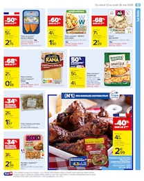 Prix et réduction Pâtes Fraîches dans le prospectus Carrefour en cours Offre Pâtes Fraîches dans le catalogue Carrefour du moment à la page 53