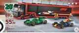 Camion de f1 avec voitures de f1 rb20 et amr24 - LEGO CITY en promo chez Intermarché Hyper Amiens à 55,92 €