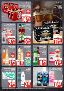Krombacher im aktuellen EDEKA Prospekt (Wismar) Krombacher im EDEKA Prospekt "Top Angebote" mit 12 Seiten (Wismar)