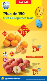 Catalogue Lidl de la semaine "De bons produits pour Pâques, ça vaut le coup." avec 59 pages, valide du 19/03/2026 au 25/03/2026 pour Calonne-Ricouart et alentours Prospectus Lidl de la semaine "De bons produits pour Pâques, ça vaut le coup." avec 59 pages, valide du 19/03/2026 au 25/03/2026 pour Calonne-Ricouart et alentours