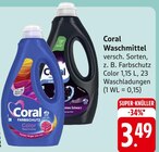 Aktuelles Waschmittel Angebot bei E center in Ulm ab 3,49 €