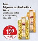 Teigwaren aus Großmutters Küche im V-Markt Prospekt Teigwaren aus Großmutters Küche von Tress im aktuellen V-Markt Prospekt für 1,99 €