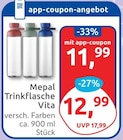 Trinkflasche Vita im Angebot bei budni in Stade Trinkflasche Vita Angebote von Mepal bei budni Stade für 11,99 €