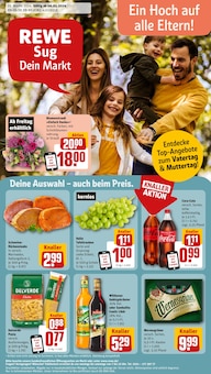 Aktueller REWE Prospekt "Dein Markt" Seite 1 von 28 Seiten für Hildburghausen