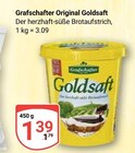 Original Goldsaft Angebote von Grafschafter bei GLOBUS Bruchsal für 1,39 €