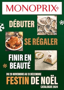 Prospectus Monoprix à Arnas, "FESTIN DE NOËL", 1 page de promos valables du 20/11/2024 au 31/12/2024