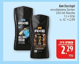 Duschgel im Angebot bei Marktkauf in Görlitz Duschgel Angebote von Axe bei Marktkauf Görlitz für 2,29 €