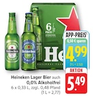 Aktuelles Lager Bier Angebot bei EDEKA in Landau (Pfalz) ab 4,99 €