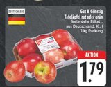 Aktuelles Tafeläpfel rot oder grün Angebot bei EDEKA in Fürth ab 1,79 €