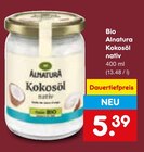 Kokosöl nativ im Angebot bei Netto Marken-Discount in Stuttgart Kokosöl nativ Angebote von Alnatura bei Netto Marken-Discount Stuttgart für 5,39 €