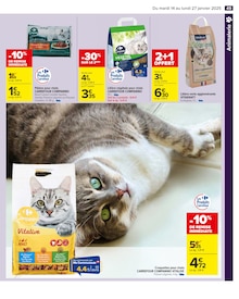 Promo Alimentation Chat dans le catalogue Carrefour du moment à la page 51