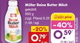 Reine Butter Milch Angebote von Müller bei Netto Marken-Discount Fulda für 0,59 €