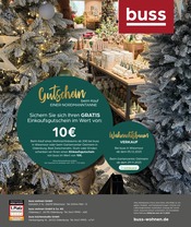 Gutscheine im buss Prospekt in Bremerhaven Aktueller buss Prospekt mit Gutscheine, "Weihnachten", Seite 24