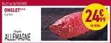 Rayon Boucherie Carrefour Saint-Privat-des-Vieux - Promo Onglet Promo Onglet à 24,99 € dans le catalogue Rayon Boucherie Carrefour à Saint-Privat-des-Vieux