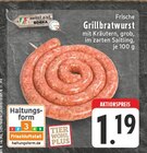Aktuelles Frische Grillbratwurst Angebot bei EDEKA in Oberhausen ab 1,19 €