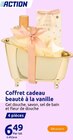 Coffret cadeau beauté à la vanille - ACTION à 6,49 € dans le catalogue Action