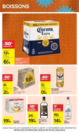 Promos Vodka dans le catalogue "LE MOIS DES SUPPORTERS" de Carrefour Vodka en promo dans le catalogue Carrefour à la page 50