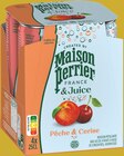 Boisson gazeuse aromatisée pêche cerise - Maison Perrier - Intermarché Super à Angers Boisson gazeuse aromatisée pêche cerise - Maison Perrier en promo chez Intermarché Super Angers à 1,40 €