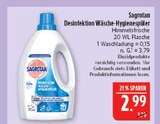 Desinfektion Wäsche-Hygienespüler Angebote von Sagrotan bei Marktkauf Altenburg für 2,99 €