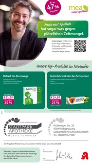 mea - meine apotheke Prospekt der KW 44 "Unsere November-Angebote" Aktueller mea - meine apotheke Prospekt "Unsere November-Angebote" Seite 1 von 4 Seiten