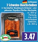3 Schweine-Bauchschnitten bei EDEKA im Trusetal Prospekt für 3,47 €