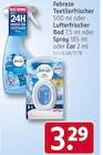 Textilerfrischer von Febreze im aktuellen Rossmann Prospekt für 3,29 €