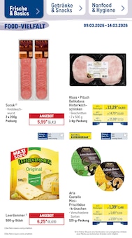 Wurst im METRO Prospekt "Wochenangebote" mit 51 Seiten (Hildesheim)